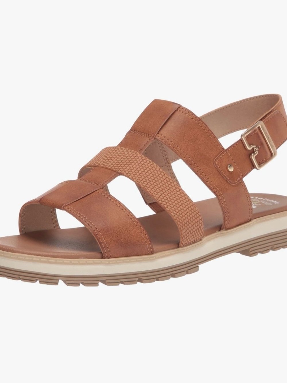 Dr. Scholl's Tan Strappy Slingback Sandals